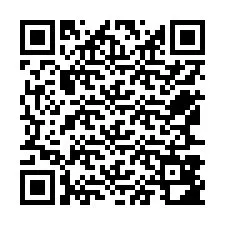 QR-code voor telefoonnummer +12567882463