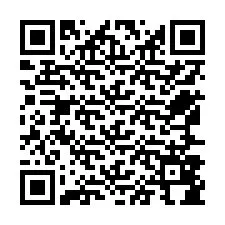 Código QR para número de teléfono +12567884683