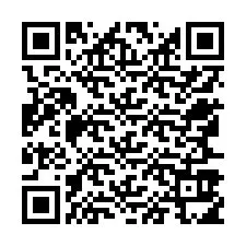 QR-code voor telefoonnummer +12567915868