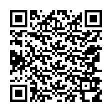 Código QR para número de telefone +12567918674