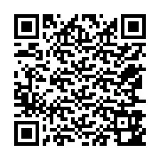 QR kód a telefonszámhoz +12567942499