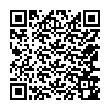 Código QR para número de teléfono +12567942796