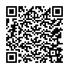 QR-code voor telefoonnummer +12567945319