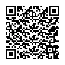 QR код за телефонен номер +12567949444