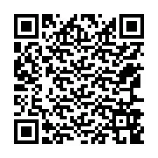 Código QR para número de telefone +12567949605