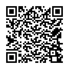 QR Code สำหรับหมายเลขโทรศัพท์ +12568240347