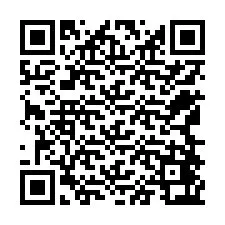 QR код за телефонен номер +12568463221