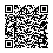 QR-Code für Telefonnummer +12568477306