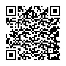 Kode QR untuk nomor Telepon +12568523299