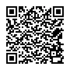 QR код за телефонен номер +12568530587