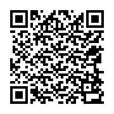 Código QR para número de teléfono +12568532208