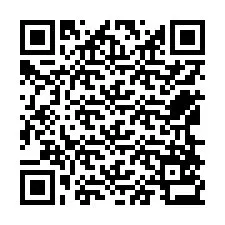 QR-code voor telefoonnummer +12568533657