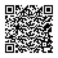 QR код за телефонен номер +12568538055