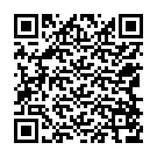 Código QR para número de teléfono +12568576624