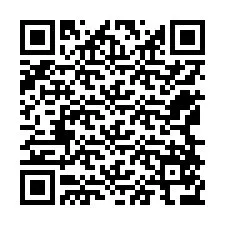 QR-Code für Telefonnummer +12568576625