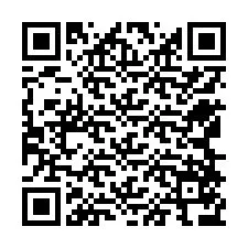 QR-код для номера телефона +12568576632