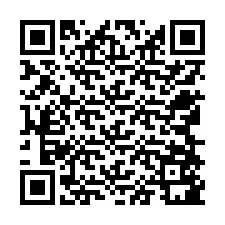 QR-koodi puhelinnumerolle +12568581338