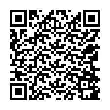 QR-Code für Telefonnummer +12568581348