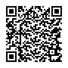 QR код за телефонен номер +12568611068