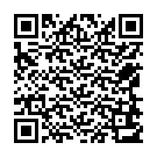 QR Code สำหรับหมายเลขโทรศัพท์ +12568613013