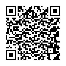 Código QR para número de teléfono +12568614558