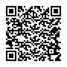 QR код за телефонен номер +12568618326