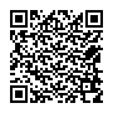 QR-Code für Telefonnummer +12568618457