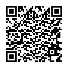 QR-koodi puhelinnumerolle +12568618712