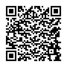 QR kód a telefonszámhoz +12568684586