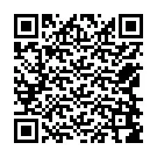 QR-koodi puhelinnumerolle +12568686237