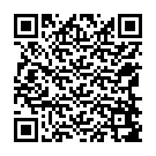 QR-код для номера телефона +12568687610