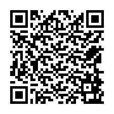 QR код за телефонен номер +12568863517