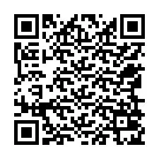 QR-код для номера телефона +12569025688