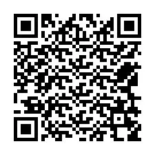 QR kód a telefonszámhoz +12569258537