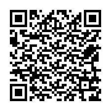 Código QR para número de telefone +12569726407