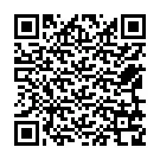 QR-code voor telefoonnummer +12569728407