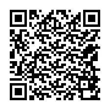 QR-Code für Telefonnummer +12569870675