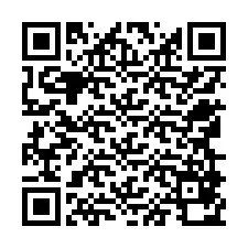 QR-код для номера телефона +12569870678