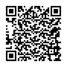 QR-Code für Telefonnummer +12569974845