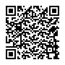 Codice QR per il numero di telefono +12569998642
