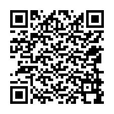 Código QR para número de teléfono +12569998688