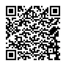 QR-код для номера телефона +12569998767