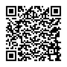 Código QR para número de teléfono +12569998784