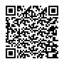 QR kód a telefonszámhoz +12602000018