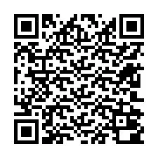 Codice QR per il numero di telefono +12602000019