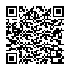 QR-code voor telefoonnummer +12602000025