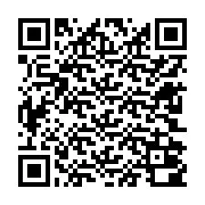 QR код за телефонен номер +12602000028