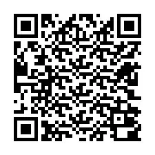 QR-code voor telefoonnummer +12602000029