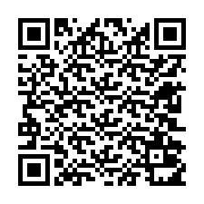 QR-code voor telefoonnummer +12602011578