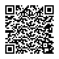 QR код за телефонен номер +12602043278